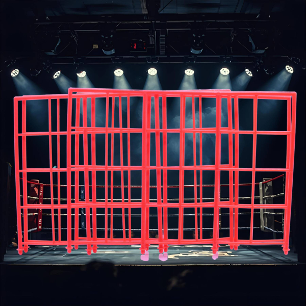 WCW Steel Cage Ring Zubehör (1994) – Toymakers | hoppla-stuff.de